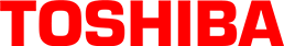 Toshiba logo in orange - Bishop Business