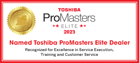 Toshiba Selects Bishop Business as a 2023 ProMasters Elite Dealer